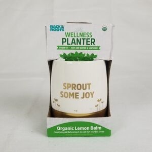 Gift Idea! Organic Lemon Balm Wellness Planter.
